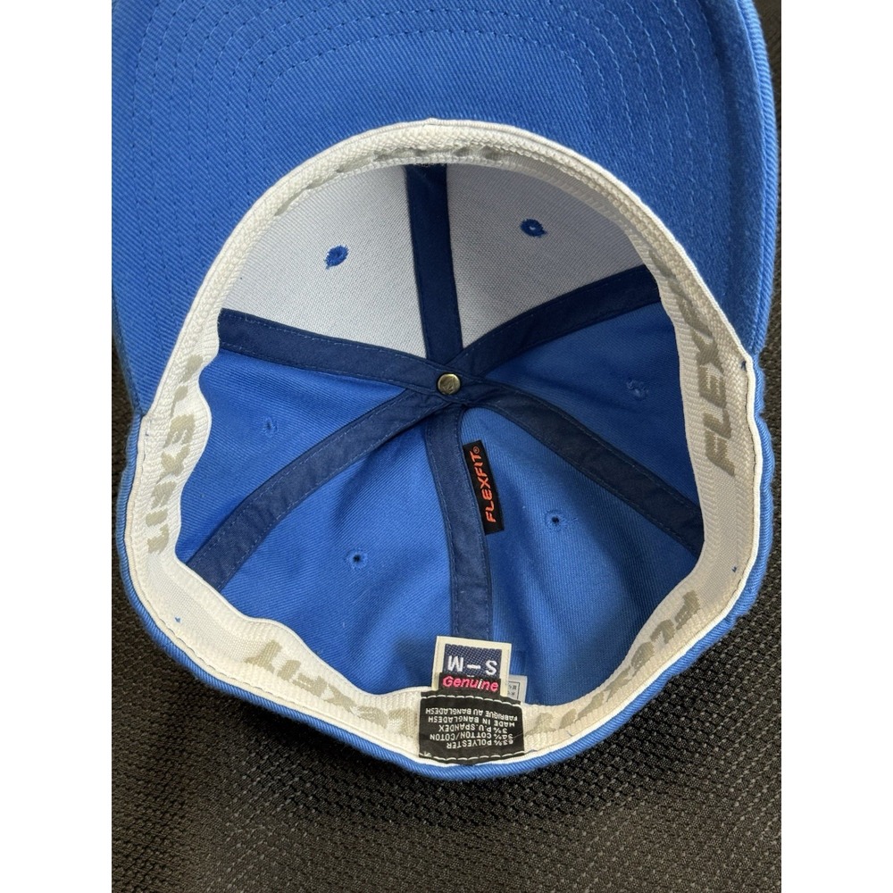 Volcom Full Stone Flexfit Hat Small/Medium Blue Y2K‎ Skater Grunge FAST SHIPPING - Picture 8 of 8